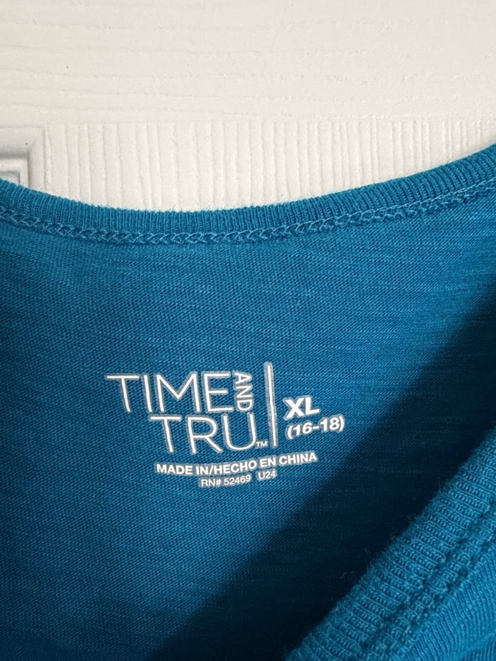 Time & Tru Teal Sleeveless Midi Dress - Picture 2 of 7